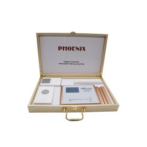 China PMU Gold Microblading Permanent Makeup Machine Hollow Cup Motor on sale