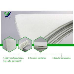 Quality Erosion Control Staple Geotextile Road Fabric Corrosion Resistant 50m~100m for sale