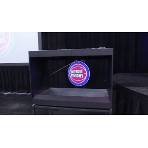 1 Sided LED light Holocube 3D Holographic Display 32" For Retail Display