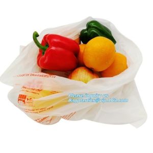 Fruit And Vegetable Bag Degraded One Year On Composting Condition, PLA,