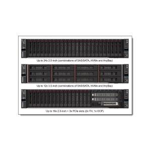 Lenovo ThinkSystem SR630 V3 1U Rack Server with GPU Support