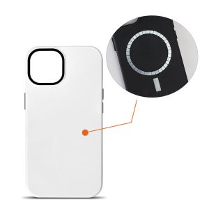 Magnetic 2 In 1 3D Film Sublimation Phone Blanks Coating Mobile Cell Phone Cover