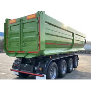 9403ZH 4 Axles Rear Dump Semi Trailer 45 Cubic Meter for Your Construction Needs