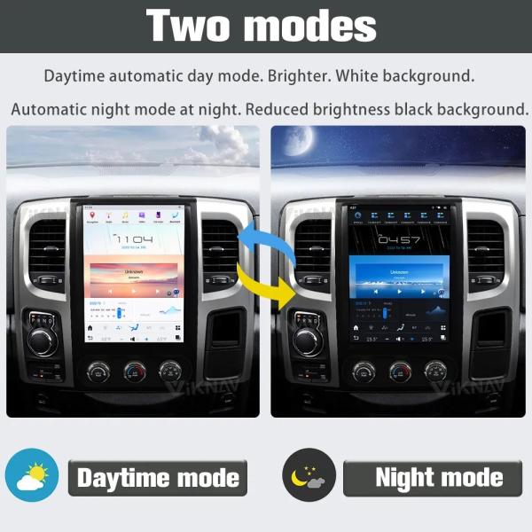 2013-2019 Dodge Ram Android Auto Car Stereo 12.1 Inch 128g