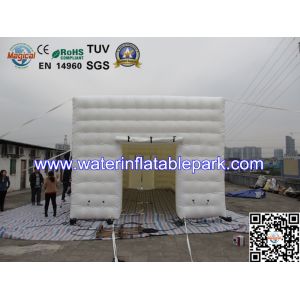 Popular Folding Giant Inflatable Cube Tent Building , Inflatable Structure