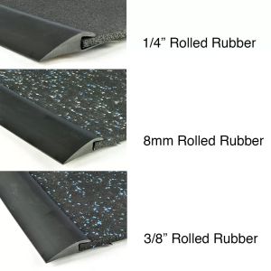 0.5'' to 8'' Height Edge Reducer Threshold-Transition-Strip for Door Carpet Tile