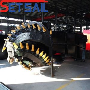 Customized Rexroth Hydraulic Cutter Suction Dredger with GPS Weichai Diesel