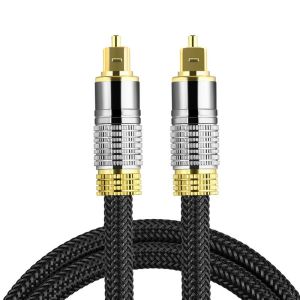 5.1 Digital Optical Audio Toslink Cable Fiber Optic Audio Cable 1m 2m 3m 10m 15m