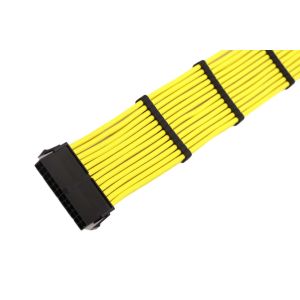Sleeved 24Pin Female to Male ATX Power Supply Extension Cable