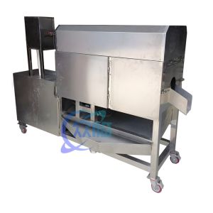 380V 50Hz Automatic Fish Fillet Machine , Practical Fish Viscera Cleaning