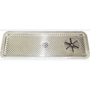 Detachable 60cm Bar Drip Tray With Glass Rinser And Drainer