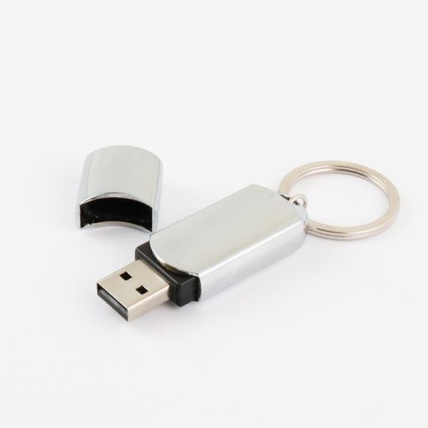 Metal Shiny Body USB Flash Drive 3.1 70MB/S 256GB 512GB 1TB With Ring