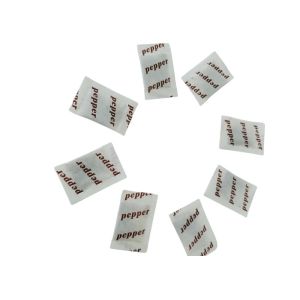 Quality Disposable Mini Pepper Packet 0.1g Customized for sale
