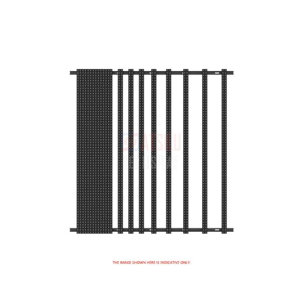 P31.25mm DIP346 LED Video Curtain Display Outdoor Building Facade Digital LED Video Wall