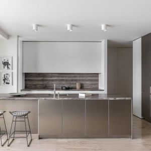 Automatic Modern Luxury Designs Complete Kitchen Furniture Aluminium Drawer