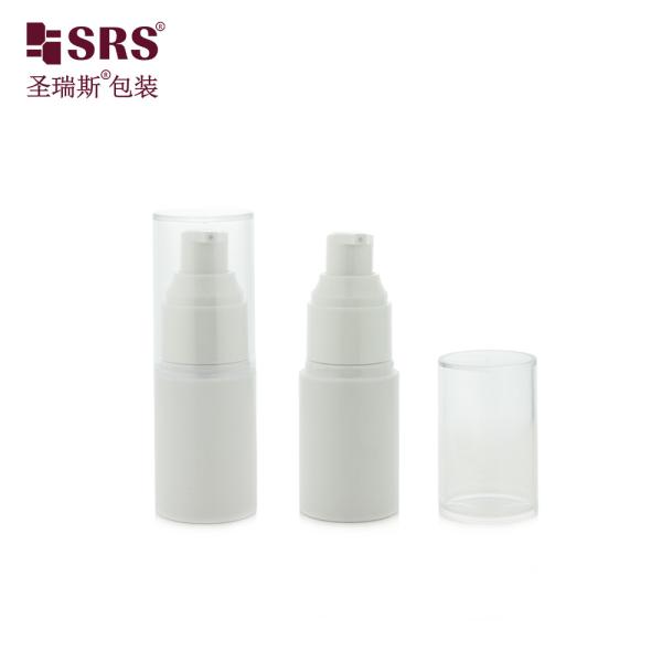 24/410 PET PCR Certificate PET Plastic Empty Customization Color White Lotion Bottle For Foundation Facial Serum Gel