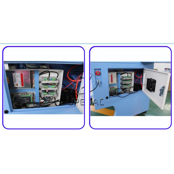 Small 60W Acrylic Leather MDF Co2 Laser Cutting Machine 500*400mm