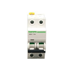 Quality 2P 63Amp Magnetic miniature circuit breaker C63 mcb manufacture for sale