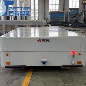 Workshop 20ton Electric Trackless Flat Transfer Cart for Industrial Use