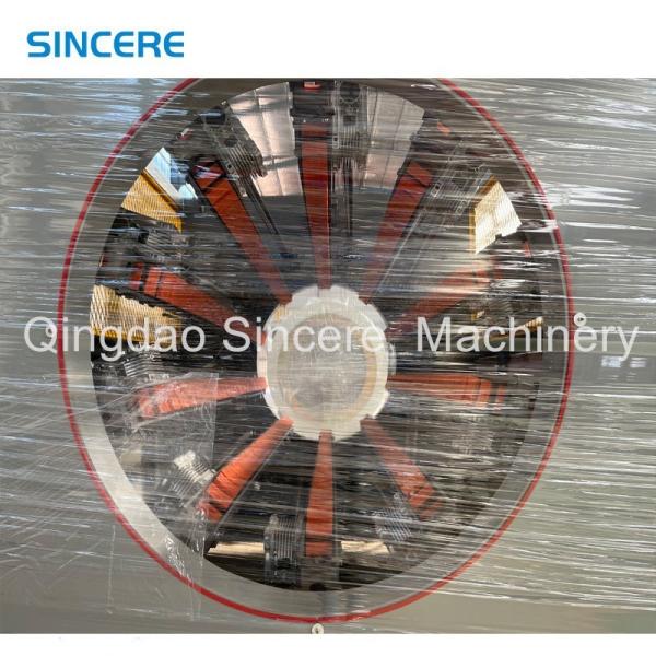 PE Thermal Insulation Wiring Flexible Pipe Making Machine Manufacturing Extrusion Line