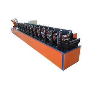 High Speed U Channel Roll Forming Machine Servo Motor Drive Uncoiler Loading