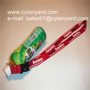 Camping water bottle holder lanyards, hiking drink bottle straps,