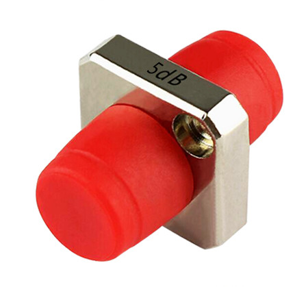 1310/1550nm Single Mode FC Fixed Flanged Fiber Optic Attenuator