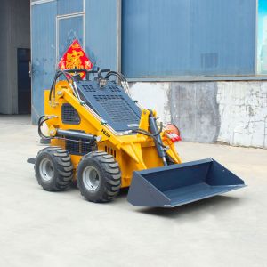 CE&EPA Wheel Type Ride on Driving Skid Steer Multi-function Mini Skid Steer