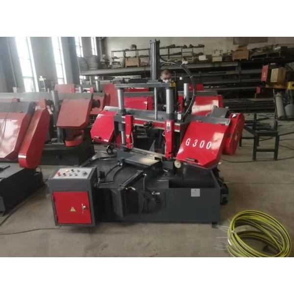 Cutting Steel Channel 45 Degree Angle Cut Automatic Bandsaw Machine