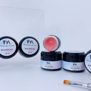 15g Hard Gel Polish Custom Logo UV Gel Soak Off Long Lasting Resin Solid Builder