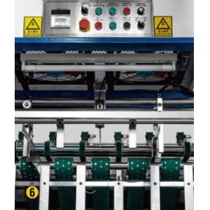 Paper Polishing Overall Coating UV Varnishing Machine 1200mm Two Towers