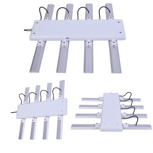 Manual Dimmable Led Grow Lights 160W 1.8μMol/J B4-6K High Electrical Efficiency