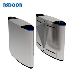 Automatic OEM 65kg 1s Open Flap Barrier Turnstile Train Station Entrance