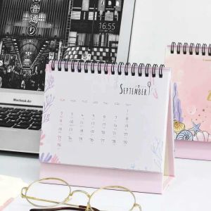 Colorful Page Desk Wall Calendar Eco Friendly Lovely Inner Page For Girl Present