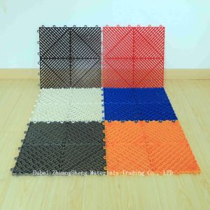 Quality Ultrathin Type Plastic Permeable Floor / Outdoor Non Slip Plastic Flooring By Plastic Injection Molding for sale