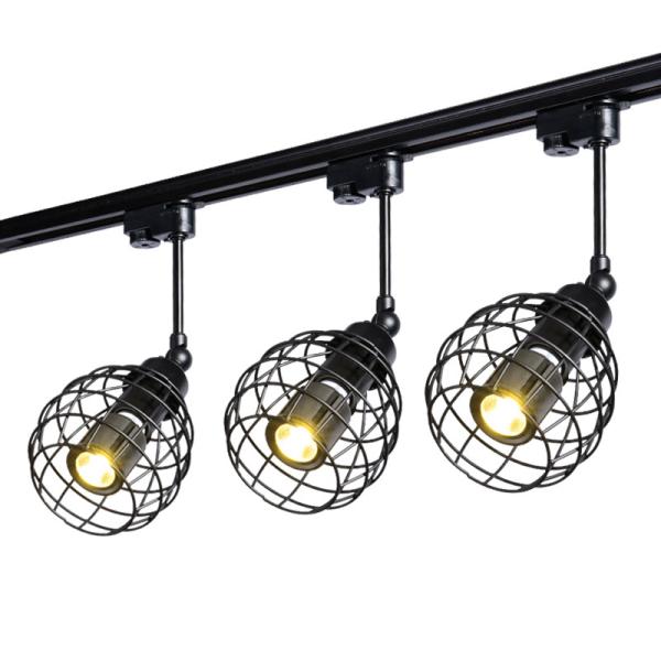 Chrome industrial pendant light Led Spot Pendant Lamp Fixtures Black White Color (WH-VP-35)