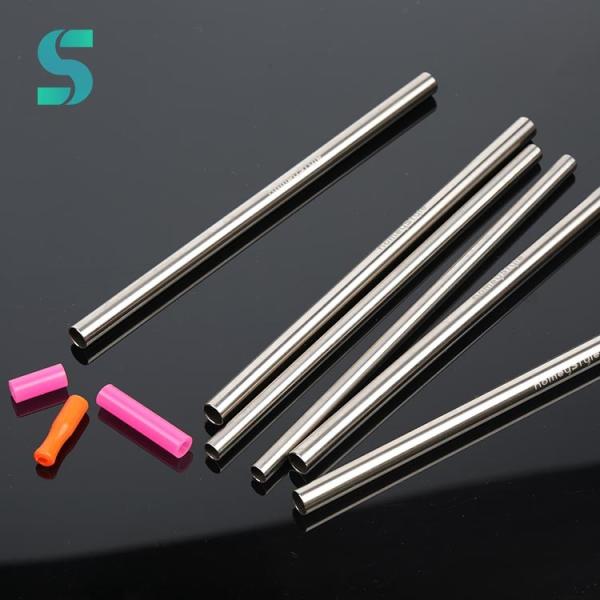 Buy 100% CP Titanium Drinking Straws Lightweight Customized Logo 200mm Length at wholesale prices