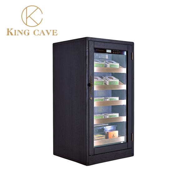 Buy Built-In Temperature And Humidity Control Electric Cigar Cooler With Lock at wholesale prices