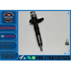 Diesel engine parts 23670-30050 injector 095000-5663