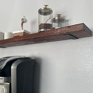 ISO9001 Rohs CE Certified 8 Inch Professional Floating Shelf Bracket Strong and Sturdy