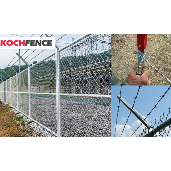 Anti Rust Galvanized Barbed Wire , Military Barbed Wire Convenient Installation