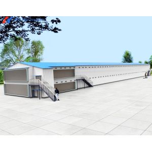 Commercial Poultry House Steel Structure with Feeding and Drinking Systems