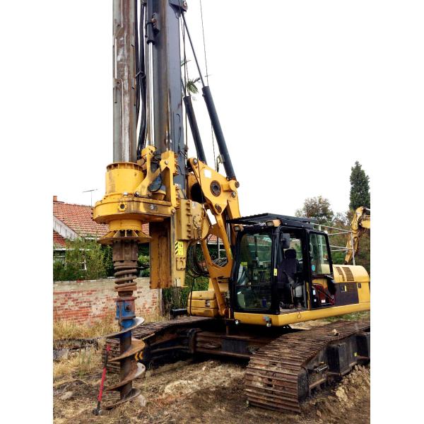 KR125 1.3m Max Drilling Diameter Hydraulic Piling Rig For Borehole Drilling CAT