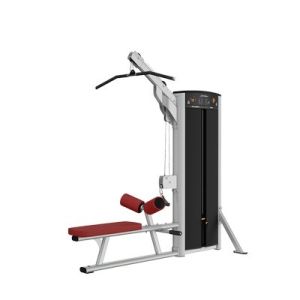 Strength Training Pin Loaded Row Machine Dual Function Lat Pulldown Machine