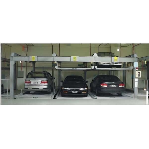 Schneider Omron Siemens Four Column Hydraulic 2500kg Car Lifts For Residential