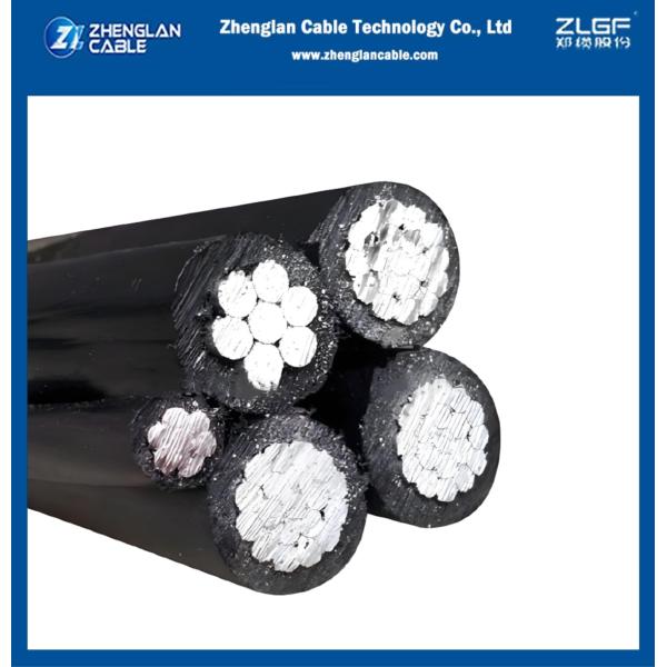 Aerial Bundled Cable ABC CAAI LV 0.6/1kv 3x35+16+25mm²AAC+XLPE/AAC+XLPE/AAAC+XLPE IEC60502-1