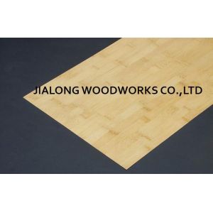 Carbonize Horizontal Bamboo Veneer Sheet , Wood Veneer Panels For Walls