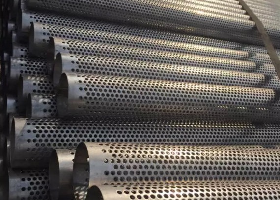 316 Stainless Steel Perforated Filter Tube 1.2m Length 1.5mm Thickness