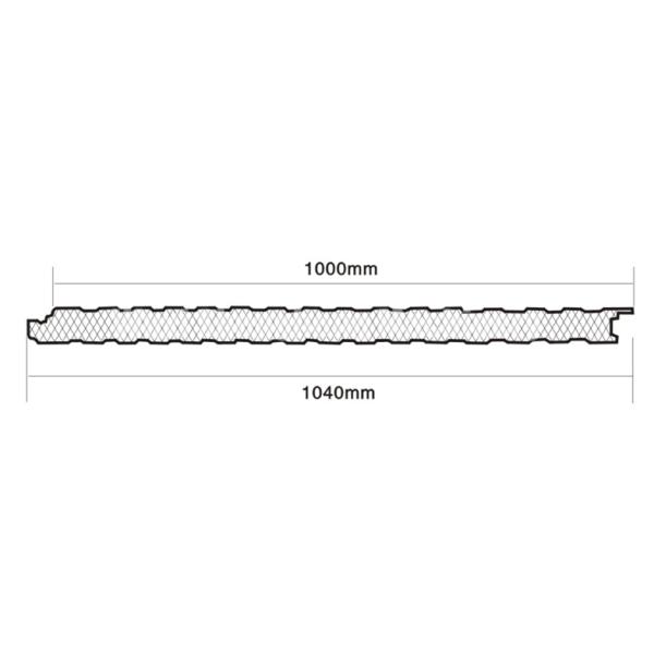 PU Sandwich Panel Production Line with Condensed Polystyrene Foam Board