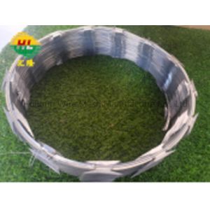 Hot-dipped Prison CBT-65 Concertina Coiled Razor Barbed Wire Fence
